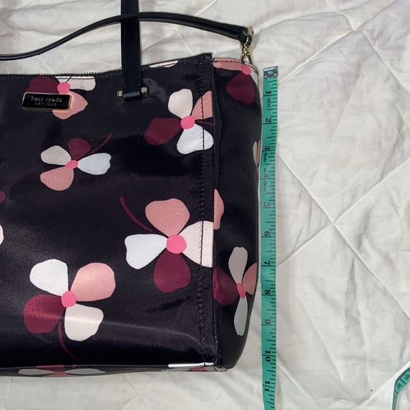 RARE like new Kate Spade Medium Satchel Handbag Dawn Dusk Buds Floral Print - Picture 15 of 16